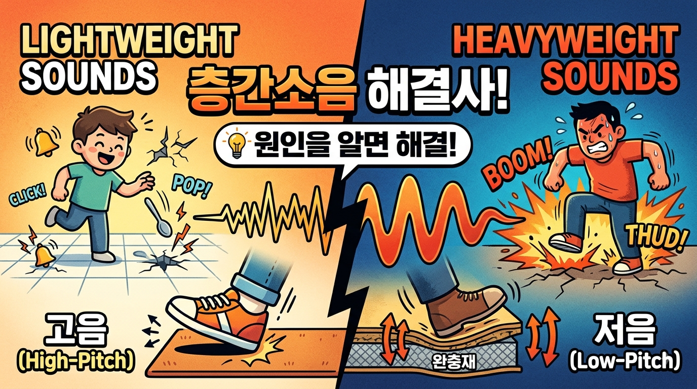 경량충격음과 중량충격음 썸네일