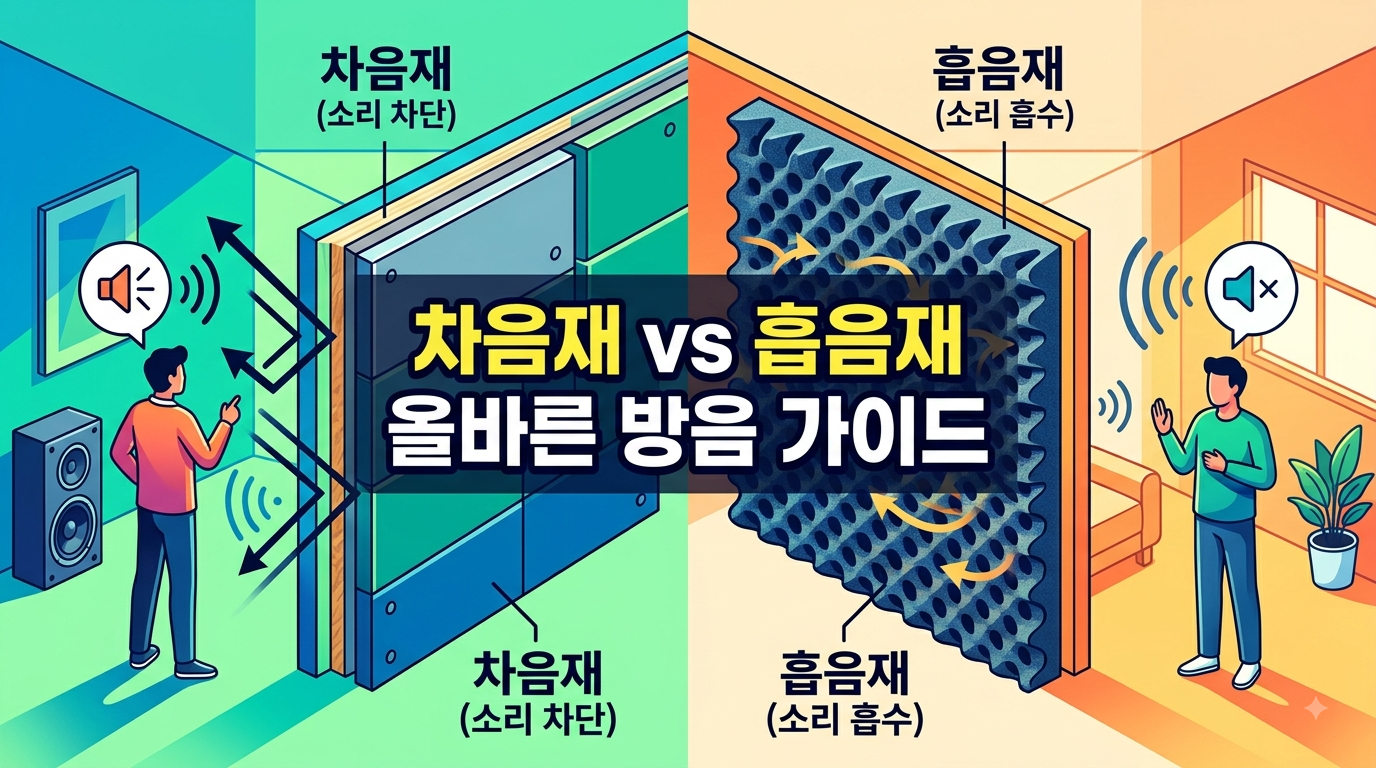 차음재 흡음재 썸네일